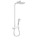 HANSGROHE Raindance Select E 360 1jet ST Showerpipe Душевая система, белый/хром (27288400) фото 1 Aquada.com.ua