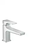 Смеситель для раковины Hansgrohe Metropol (цвет - хром), с донным клпаном Push-Open (32502000) фото 1 Aquada.com.ua