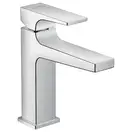 HANSGROHE Смеситель для раковины однорычажный 110, со сливным гарнитуром push-open, хром Metropol (32507000) фото 1 Aquada.com.ua