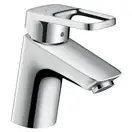 HANSGROHE Смеситель для раковины однорычажный со сливным гарнитуром, хром Logis Loop 70 (71150000) фото 1 Aquada.com.ua