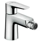 Смеситель для биде, однорычажный Hansgrohe Talis E (цвет - хром), с донным клапаном (71720000) фото 1 Aquada.com.ua