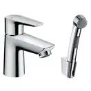 HANSGROHE Набор для биде, со сливным клапаном Push-Open, хром Talis E (71729000) фото 1 Aquada.com.ua