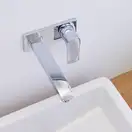 Смеситель для раковины, однорычажный Hansgrohe Talis E (цвет - хром), излив 225 мм (71734000) фото 3 Aquada.com.ua