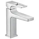 HANSGROHE Смеситель для раковины однорычажный 110, с петлеобразной ручкой и сливн. гарнитуром push-open Metropol (74507000) фото 1 Aquada.com.ua