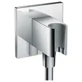 Шланговое під'єднання для душа Hansgrohe Fixfit Porter Square, хром (26486000)