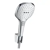 Душовий набір Hansgrohe Raindance Select E 120 3jet 160, хром / білий (26720400)