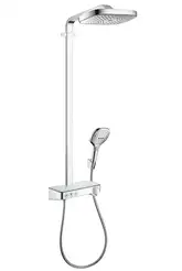 Душова система Hansgrohe Raindance Select E 300 3Jet з термостатом, хром (27127000)