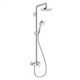 Hansgrohe Croma Select S 180 2jet Душова система, хром/білий (27255400)