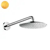 Верхній душ Hansgrohe Raindance S 240 PowderRain 1jet P з власником, хром (27607000)
