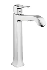 Змішувач для умивальника Hansgrohe Metris Classic з донним клапаном, хром (31078000)