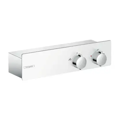 HANSGROHE Термостат для душа, на 1 пользователь хром, белый ShowerTablet 350 (13102400) фото 1 Aquada.com.ua HANSGROHE Термостат для душа, на 1 пользователь хром, белый ShowerTablet 350 (13102400) фото 1 Aquada.com.ua