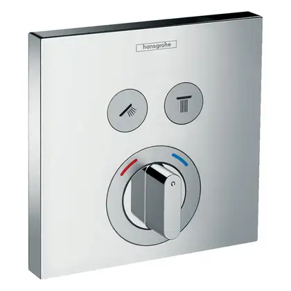 HANSGROHE Смеситель для 2 потребителей, скрыт. монтаж ShowerSelect (15768000) фото 1 Aquada.com.ua HANSGROHE Смеситель для 2 потребителей, скрыт. монтаж ShowerSelect (15768000) фото 1 Aquada.com.ua