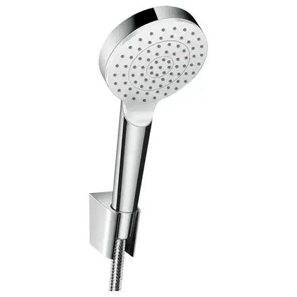 HANSGROHE Душевой набор 1,60 м, белый/хром Crometta 1jet (26567400) фото 1 Aquada.com.ua