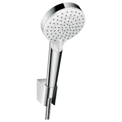 HANSGROHE Crometta Vario Душевой набор с портером 1.25 m, белый/хром (26691400) фото 1 Aquada.com.ua