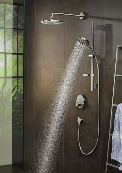 HANSGROHE Душевой набор 120 3jet P, Powder Rain Raindance Select S (27654000) фото 7 Aquada.com.ua HANSGROHE Душевой набор 120 3jet P, Powder Rain Raindance Select S (27654000) фото 7 Aquada.com.ua