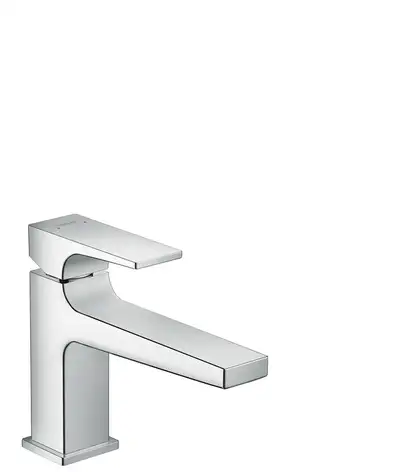 Смеситель для раковины Hansgrohe Metropol (цвет - хром), с донным клпаном Push-Open (32502000) фото 1 Aquada.com.ua Смеситель для раковины Hansgrohe Metropol (цвет - хром), с донным клпаном Push-Open (32502000) фото 1 Aquada.com.ua