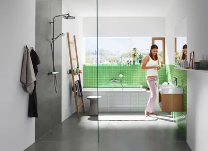 HANSGROHE Смеситель для ванны, однорычажный, ВМ Novus (71040000) фото 2 Aquada.com.ua