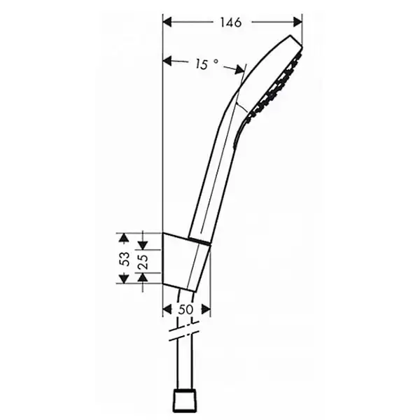 Hansgrohe Душевой набор Croma Select E 1jet Porter Set (26412400) фото 2 Aquada.com.ua Hansgrohe Душевой набор Croma Select E 1jet Porter Set (26412400) фото 2 Aquada.com.ua