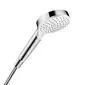 Ручний душ Hansgrohe Crometta 100 1jet, білий / хром (26331400)