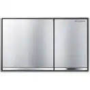 GEBERIT Sigma60 Смывная клавиша, двойной смыв, хром шлифованный (115.640.GH.1) фото 1 Aquada.com.ua