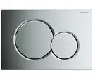 GEBERIT SIGMA 01 cмывная клавиша, пластик, хром глянцевый (115.770.21.5) фото 1 Aquada.com.ua