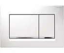 GEBERIT SIGMA 30 cмывная клавиша, двойной смыв, белый/хром глянцевый/белый (115.883.KJ.1) фото 1 Aquada.com.ua