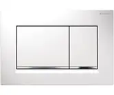 Geberit Sigma 30 Клавиша смыва, белый/хром (115.883.KJ.1)