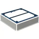 Geberit Монтажная рама для поверхности для душевой зоны Setaplano до 100 см, для 4х ножек 100*100 см (154.480.00.1)