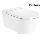 Унітаз підвісний Roca Inspira Round Rimless 56х37 (A346527000)