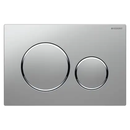GEBERIT SIGMA 20 cмывная клавиша, двойной смыв, хром матовый/хром глянцевый/хром матовый (115.882.KN.1) фото 1 Aquada.com.ua GEBERIT SIGMA 20 cмывная клавиша, двойной смыв, хром матовый/хром глянцевый/хром матовый (115.882.KN.1) фото 1 Aquada.com.ua