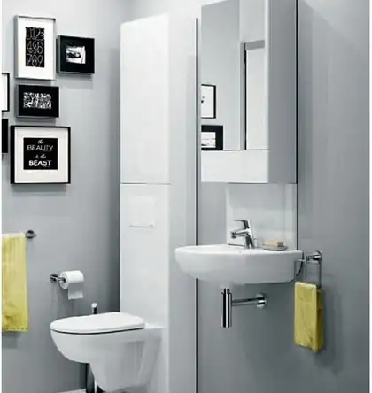 KOLO NOVA PRO боковая панель для умывальника 60cm, белый глянец (88449000) фото 2 Aquada.com.ua KOLO NOVA PRO боковая панель для умывальника 60cm, белый глянец (88449000) фото 2 Aquada.com.ua