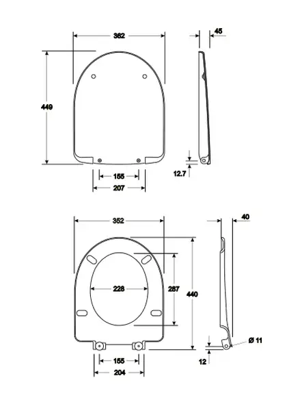 KOLO NOVA PRO сиденье с крышкой твердое, овальное, из материала Duroplast, с микролифтом (пол.) (M30112000) фото 2 Aquada.com.ua KOLO NOVA PRO сиденье с крышкой твердое, овальное, из материала Duroplast, с микролифтом (пол.) (M30112000) фото 2 Aquada.com.ua
