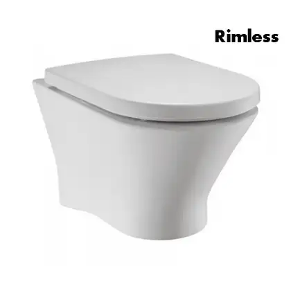ROCA NEXO Rimless подвесной унитаз с сиденьем slow-closing (в упак.) (A34H64L000) фото 1 Aquada.com.ua ROCA NEXO Rimless подвесной унитаз с сиденьем slow-closing (в упак.) (A34H64L000) фото 1 Aquada.com.ua