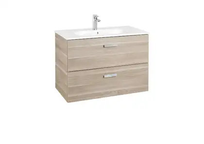 ROCA VICTORIA BASIC тумба с умывальником 80см, цвет береза (A855852422) фото 1 Aquada.com.ua ROCA VICTORIA BASIC тумба с умывальником 80см, цвет береза (A855852422) фото 1 Aquada.com.ua
