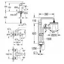 Grohe BauEdge набор для ванны 3 в 1 (12336TS) (12336TS) фото 2 Aquada.com.ua
