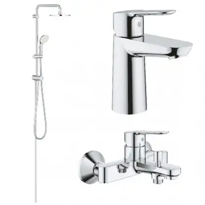 Grohe BauEdge набор для ванны 3 в 1 (12336TS) (12336TS) фото 1 Aquada.com.ua Grohe BauEdge набор для ванны 3 в 1 (12336TS) (12336TS) фото 1 Aquada.com.ua