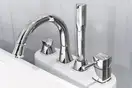 Grohe Grandera Смеситель однорычажный для ванны на 4 отверстия (19936000) фото 3 Aquada.com.ua