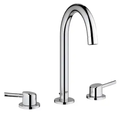 Grohe Concetto Смеситель для раковины на три отверстия, L-Size (20216001) фото 1 Aquada.com.ua Grohe Concetto Смеситель для раковины на три отверстия, L-Size (20216001) фото 1 Aquada.com.ua