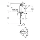 Grohe Veris Смеситель однорычажный для раковины M-Size (23065000) фото 2 Aquada.com.ua