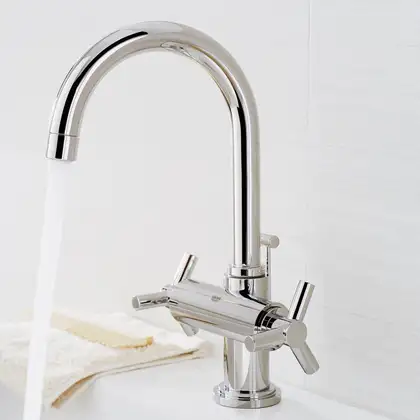 Grohe Atrio Смеситель для раковины на одно отверстие, L-Size (21019000) фото 3 Aquada.com.ua Grohe Atrio Смеситель для раковины на одно отверстие, L-Size (21019000) фото 3 Aquada.com.ua