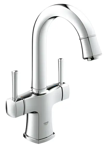 Grohe Grandera Смеситель для раковины, с двумя рукоятками L-Size (21107000) фото 1 Aquada.com.ua Grohe Grandera Смеситель для раковины, с двумя рукоятками L-Size (21107000) фото 1 Aquada.com.ua