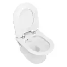 VOLLE FIESTA RIM унитаз подвесной без ободка, сиденье твердое SLIM slow-closing 51*36*40см (13-77-034) фото 4 Aquada.com.ua