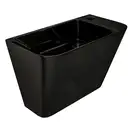 VOLLE TEO black умывальник 50*28*35см моноблок подвесной (13-88-601black) фото 1 Aquada.com.ua