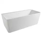 Volle Ванна 165*80*59см отдельностоящая/пристенная каменная Solid surface (12-40-051)