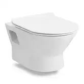 Volle FIESTA RIM унитаз подвесной без ободка, сиденье твердое SLIM slow-closing 51*36*40см (13-77-034)