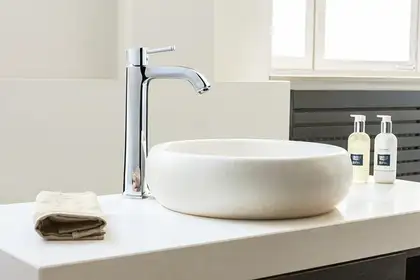 Смеситель для раковины Grohe Grandera (цвет - хром) (23313000) фото 4 Aquada.com.ua Смеситель для раковины Grohe Grandera (цвет - хром) (23313000) фото 4 Aquada.com.ua