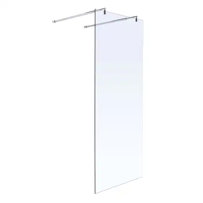 VOLLE Стенка Walk-In 100*190см, каленое прозрачное стекло 8мм (18-08-100) фото 9 Aquada.com.ua VOLLE Стенка Walk-In 100*190см, каленое прозрачное стекло 8мм (18-08-100) фото 9 Aquada.com.ua