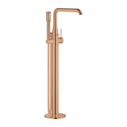 Смеситель для ванны напольный Grohe Essence (цвет - теплый закат), с душевым гарнитуром (23491DA1) фото 1 Aquada.com.ua Смеситель для ванны напольный Grohe Essence (цвет - теплый закат), с душевым гарнитуром (23491DA1) фото 1 Aquada.com.ua