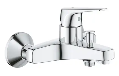 Смеситель для ванны Grohe BauFlow (цвет - хром) (23601000) фото 1 Aquada.com.ua Смеситель для ванны Grohe BauFlow (цвет - хром) (23601000) фото 1 Aquada.com.ua