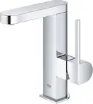 Grohe Plus Смеситель однорычажный для раковины, М-Size + нажимной донный клапан (23872003) фото 1 Aquada.com.ua